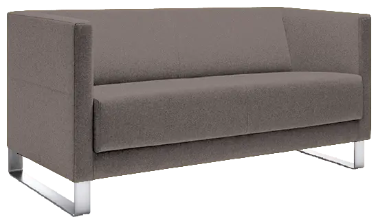 VELA - 3V, křeslo, látka VX EV 14 - látka sv. šedá